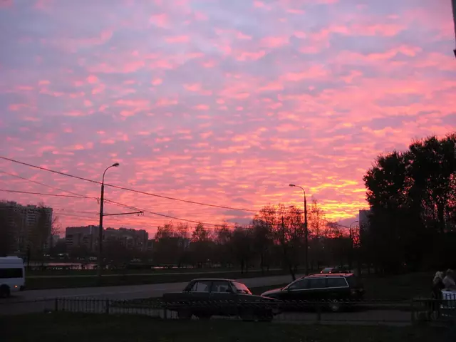Закат в Гольяново