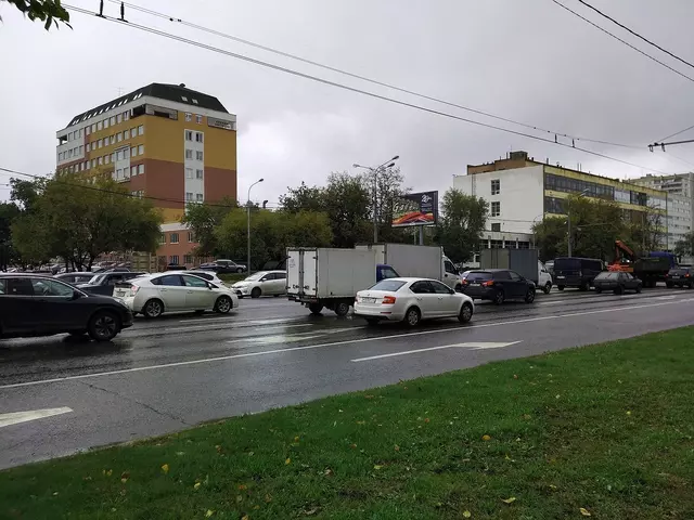 Пробка на Щелковском шоссе