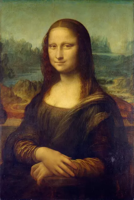 Леонардо да Винчи. Мона Лиза.
