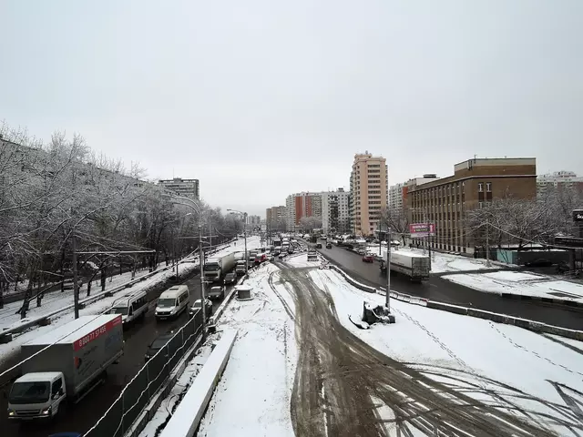 Строительство автомобильной развязки на Щелковском шоссе