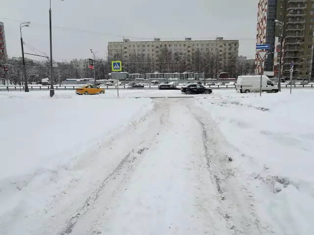 Гольяново. Снегопад - 2018.