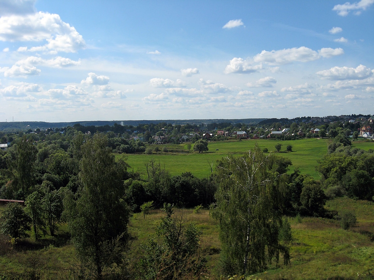 Вид со смотровой площадки возле Саввино-Сторожевского монастыря